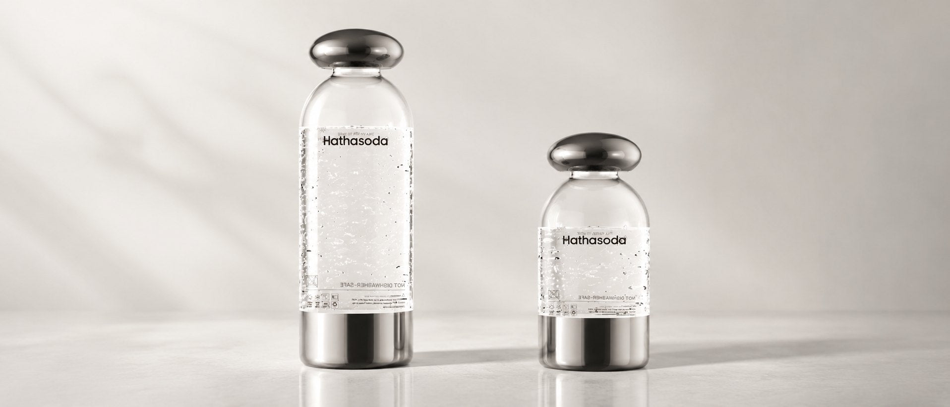 Hathasoda Carbonating Bottle 1000ml and 600ml